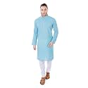 LUCKWIN Mens Regular Fit Cotton Kurta Pyjama