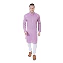 LUCKWIN Mens Regular Fit Cotton Kurta Pyjama