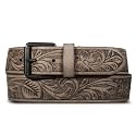 Lucky Brand Men's Genuine Leather Belt | Classic | Casual | Everyday | Western | American Heritage | Metal Buckle