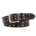 Lucky Brand Men's Genuine Leather Belt | Classic | Casual | Everyday | Western | American Heritage | Metal Buckle