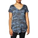 Lucky Brand Women39s Camo Burnout Tee Shirt