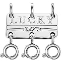 Lucky Necklace Layering Clasp, Magnetic Necklace Clasps and Closures
