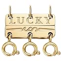 Lucky Necklace Layering Clasp, Magnetic Necklace Clasps and Closures