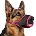 LUCKYPAW Dog Muzzle for Large Medium Small Dogs German Shepherd Labrador