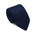 Luckyvestir Knit Ties for Men Solid Color Skinny Tie Knitted Necktie Formal Business Wedding Graduation Dinner