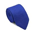 Luckyvestir Knit Ties for Men Solid Color Skinny Tie Knitted Necktie Formal Business Wedding Graduation Dinner