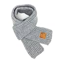 LuckyZ Toddlers Kids Scarf Boys Girls Winter Knitted Warm Scarves Neck Warmer
