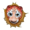 Animal Face Mask for Halloween, Animals, Kids, Children, Young Adults, Party-Goers - Unisex Kids - Foam Jungle Animal Mask - Pack of 1