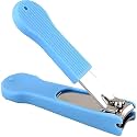 luella Bell Nail Cutter Finger Nail Cutter Toenails Stainless Steel for Men's and Women (Multicolor) (blue.)