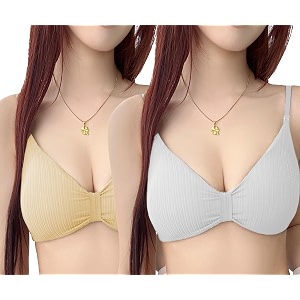 Luella Everyday Removable Pad Cute Ribbon Bra