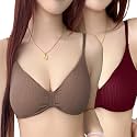 Luella Everyday Removable Pad Cute Ribbon Bra