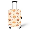 Luggage Covers,Suit Case Covers for Luggage,Travel Luggages Cover Suitcases Protector Carry on Luggages Cover Capybara Heart