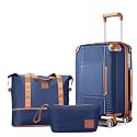 3 Piece Carry On Luggage Set Expandable TSA Lock Suitcase
