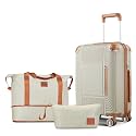 3 Piece Carry On Luggage Set Expandable TSA Lock Suitcase