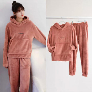 lugo women night suit set red solid