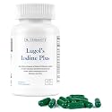 Lugol's Iodine Supplement Plus | Potassium Iodide with Selenium, Zinc & Co-Factors | Thyroid & Breast Health Support | 90 Servings – 3 Month Supply 12.5 mg | Dr. Tennant's