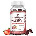 Lukaree 16 in 1 Cayenne Pepper Gummies- Sugar-Free Capsaicin Supplements