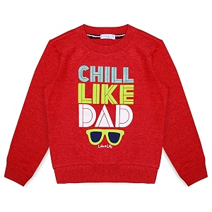 Luke and Lilly Boys Fleece Fullsleeve Printed