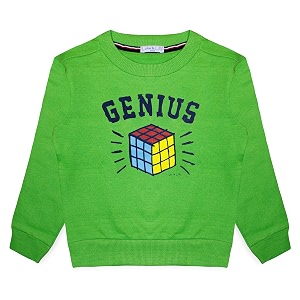 Luke and Lilly Boys Fleece Fullsleeve Printed