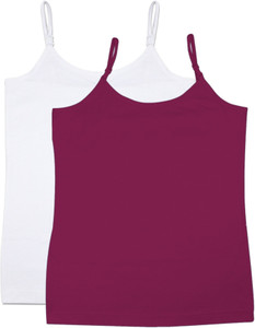 luke and lilly camisole for girls multicolor pack of 2