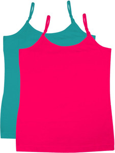 luke and lilly camisole for girls red pack of 2