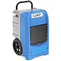 LUKO 190 Pints Commercial Dehumidifier with Pump &amp; Drain, 8000 Sq Ft Large Capacity Industrial Dehumidifier for Basement, Efficient Water Damage Restoration, Flood Clean-Up (classic R190)