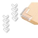 Lukzer 8PC Edge Guard for Furniture Kids Safety Baby Proofing Corner Guard for Dressing Table, Bed Corner, Dining Table/Soft PVC Transparent Plastic Baby Safe Guard for Sharp Edges
