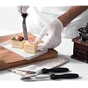Lukzer Cake Palette Knife Stainless Steel Icing Spatula 3 Pieces Set Cream Frosting for Baking Accessories Kitchen Pastry Decoration Smoother Tool (23x2cm) CH-106