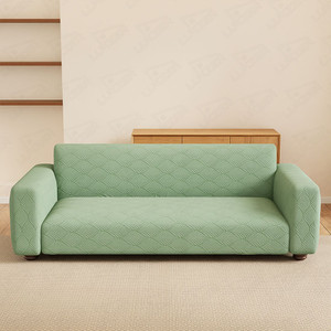 LUKZER Jacquard 1 Seater Sofa Abstract Cover