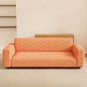 LUKZER Jacquard 1 Seater Sofa Abstract Cover
