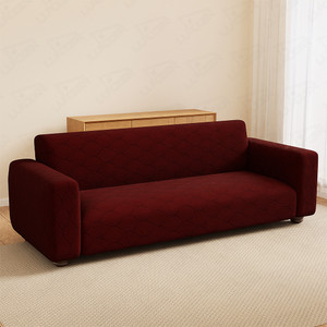 LUKZER Jacquard 2 Seater Sofa Abstract Cover