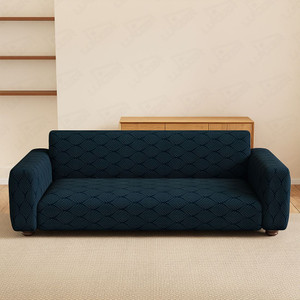 LUKZER Jacquard 2 Seater Sofa Abstract Cover