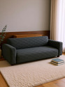 LUKZER Jacquard 2 Seater Sofa Abstract Cover