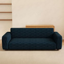 LUKZER Jacquard 2 Seater Sofa Abstract Cover