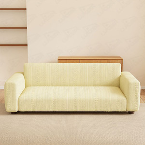 lukzer jacquard 2 seater sofa geometric cover