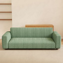 LUKZER Jacquard 3+1+1 Seater Sofa Geometric Cover
