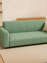 LUKZER Jacquard 3 Seater Sofa Geometric Cover