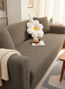 LUKZER Jacquard 4 Seater Sofa Abstract Cover