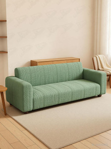 lukzer jacquard 4 seater sofa geometric cover