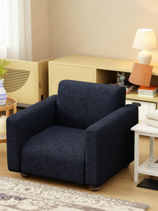 LUKZER Polyester 1 Seater Sofa Floral Cover