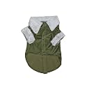 Lulala Adjustable Dog Winter Dresses for Cat Puppy Clothes for Small Dogs(Green,S)