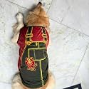 Lulala Dog Printed T-Shirts Clothes Vest Puppy Costumes Cool Puppy T-Shirts Breathable Dog Outfit Soft Clothes for Dog and Cat(Red, 22 Inch)