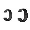 LULLABY (Pack of 2 22mm Nylon Loop Band Universal Replacement Strap Compatible with Amazfit Pace/Stratos/Samsung Gear S3 Classic/Watch 3 45mm, Galaxy Watch 46mm &amp; Frontier
