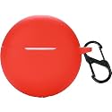 LULLABY Silicone Case Cover Compatible with Oppo Enco Buds 2 / Enco Air 2i case Cover 2022 -Red