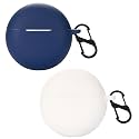 LULLABY Soft Silicone Case Cover Compatible with Oppo Enco Buds 2 / Enco Air 2i case Cover - (Blue+White)