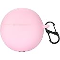 LULLABY Soft Silicone Case Cover Compatible with Oppo Enco Buds 2 / Enco Buds Air 2i case Cover 2022 -Pink