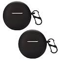 LULLABY Soft Silicone Case Cover Compatible with Oppo Enco Buds 2 / Enco Air 2i case Cover - (Pack 2)