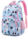 Luman Large 34 L Laptop Backpack Medium 25L Backpack DESIGNER Abstract PRINT Kid School Backpack for Girls & Boys (Multicolor)