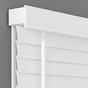 Lumino 234 Flat Slat Faux Wood Blinds