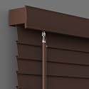 Lumino 234 Flat Slat Faux Wood Blinds